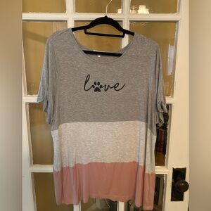 Maurices Paw Print Shirt